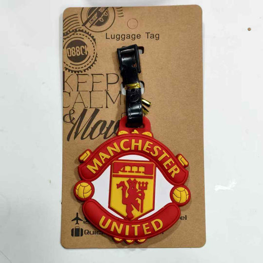 Football Club Crest Luggage Tags - Luxury Tags for City, United, Bayern, Real Fans