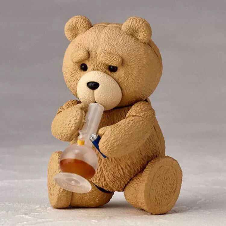 Rude Teddy Bear Figure – UK Boxed Cutie! Perfect Holiday Gift Idea