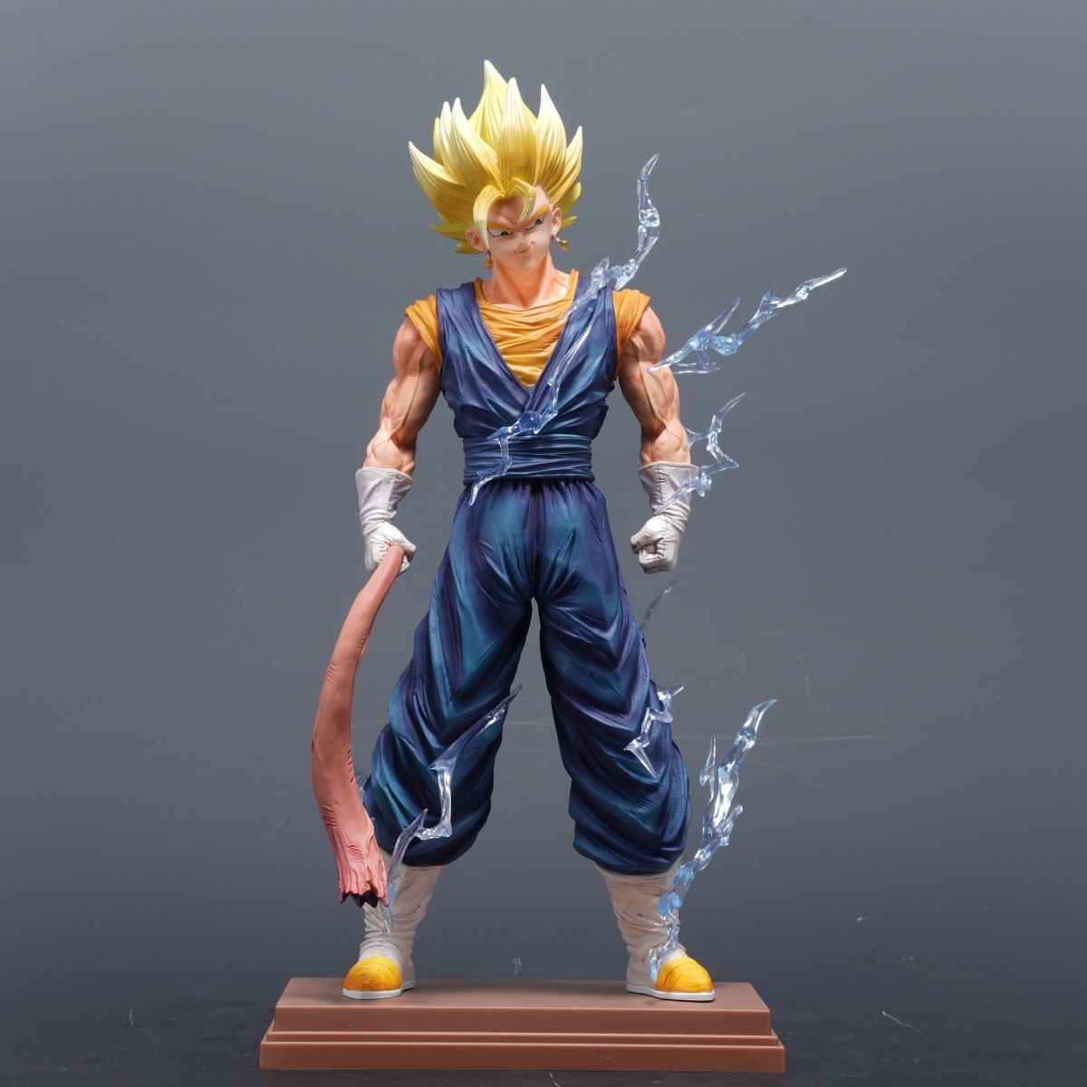 Dragon Ball Super Saiyan Vegito Figurine | Festive Desk Decor Gem!