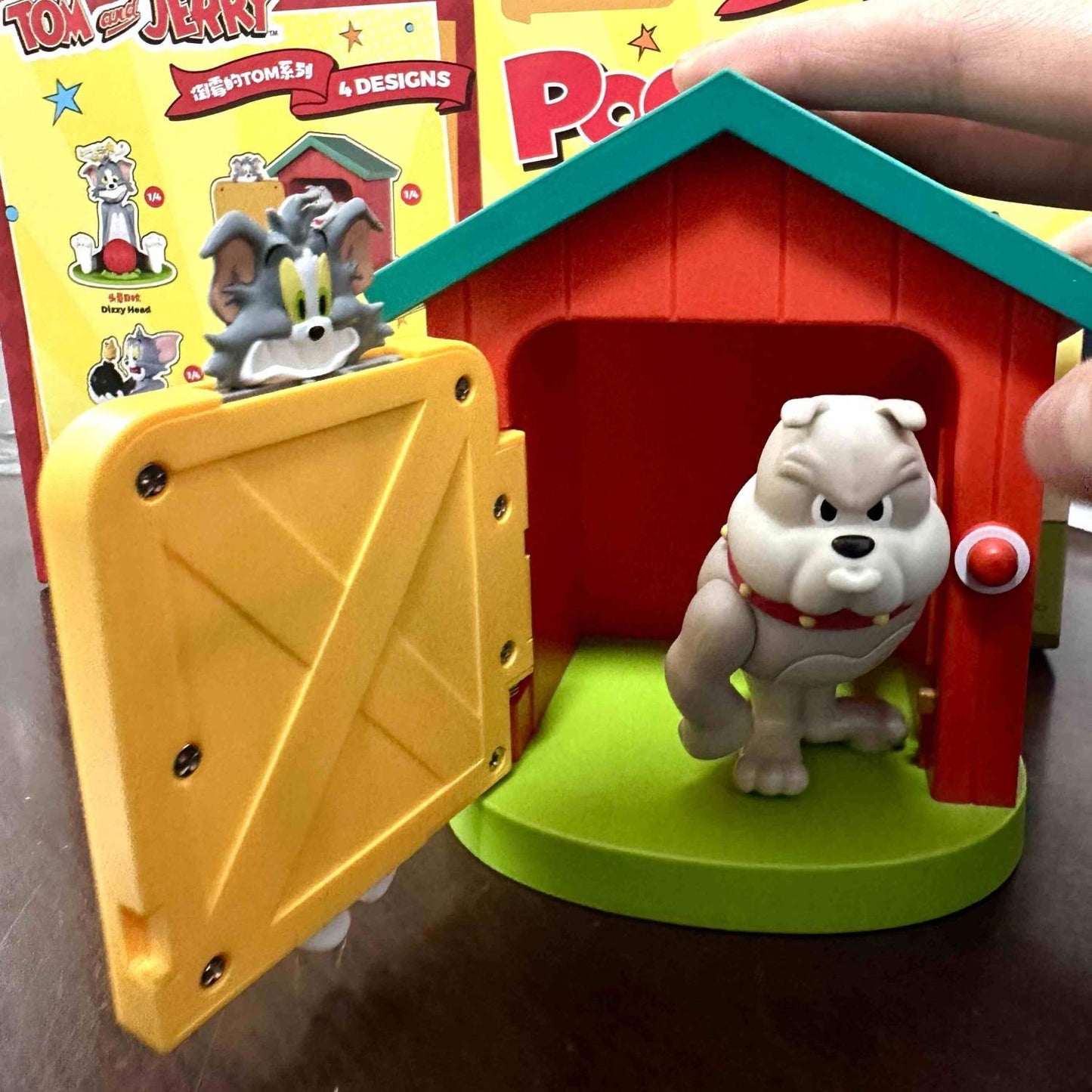 Tom & Jerry "Poor Tom" Mystery Box | Festive Collectible Blind Box Toy Figurine