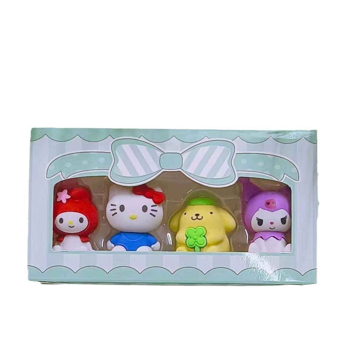 Sanrio Cute Eraser Box: Kuromi & Cinnamoroll for Students(2pcs)