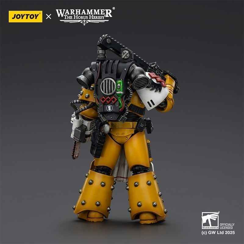 JOYTOY Warhammer 40K Imperial Fists Apothecary 1/18 Action Figure