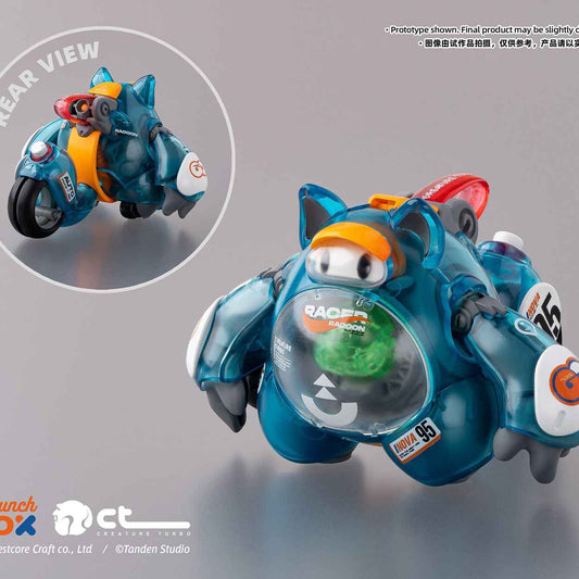 Honest Craft LunchBox Series 1 - Bear Balls (Black, Sapphire Blue, Pomegranate Red) Authentic Assembly Model Kit