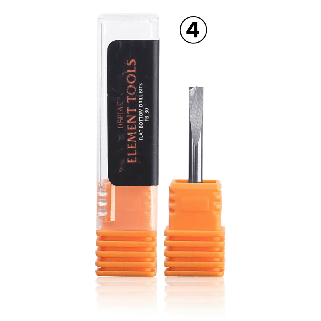 DSPIAE FB Precision Tungsten Carbide Flat Center Drill