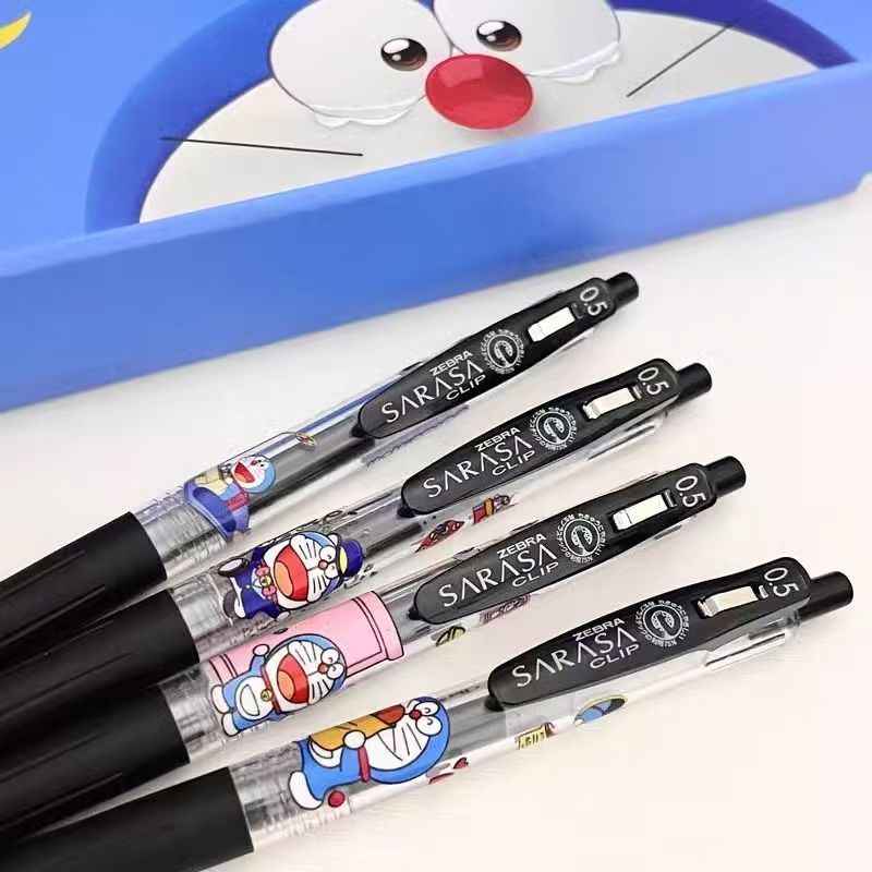 ZEBRA x Doraemon SARASA CLIP JJ15 Pen – 0.5mm Black for Exams!