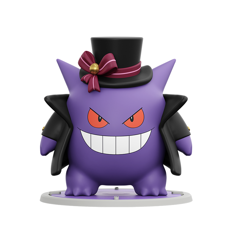Gengar in Tuxedo Figurine | Official Pokémon UNITE Collectible - ToyWith