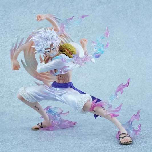 One Piece Luffy Gear 5 Figure - Swing into Adventure with This Captivating Collectible