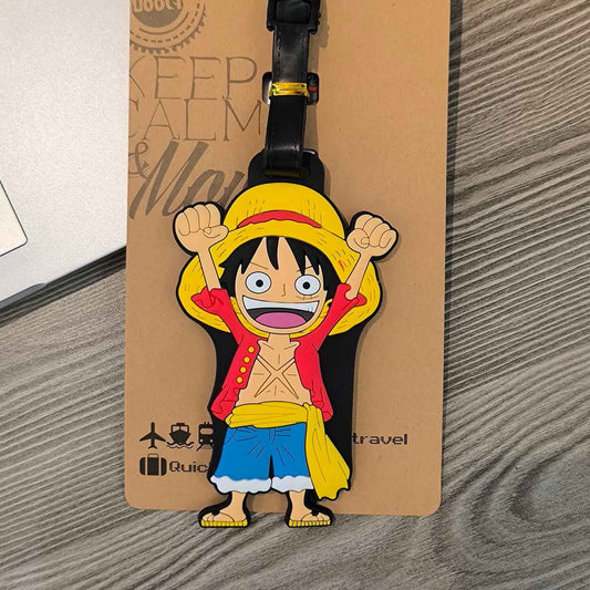 One Piece Luggage Tag | Luffy/Zoro/Chopper Cute Travel Gift