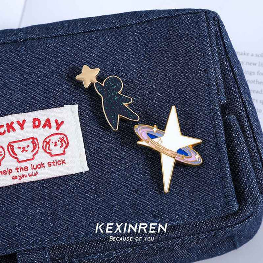 Pick Stars & Hang Moon Pin | Unique Couple Gift for Festive Season