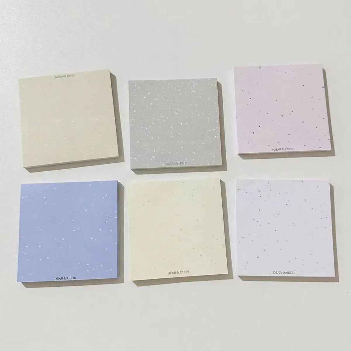 Morandi Color Splatter Notepad