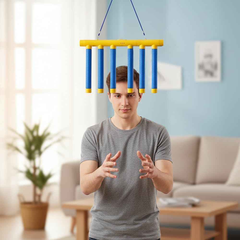 Reflective Drop Stick Challenge Game Reflex Training Toy