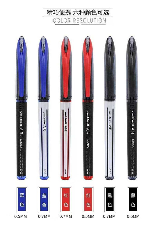 Japan Mitsubishi Uni-ball AIR Pen, UBA188 Direct Liquid Fountain Pen, 0.5mm Drawing Pen Three-pack - ToyWith