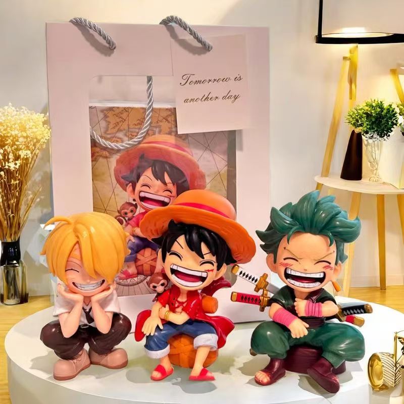 One Piece Zoro & Luffy Figurine Set - Premium Gift for Him! - ToyWith