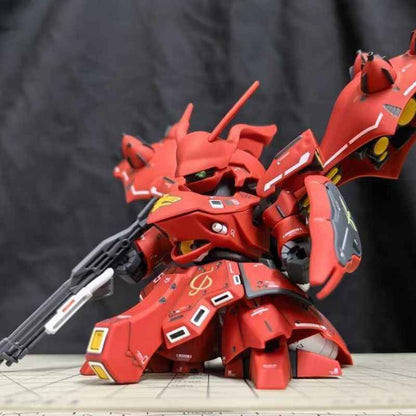 SDCS Nightingale: Char's Crimson Beauty! The Perfect Holiday DIY Model for Gundam Enthusiasts & Beginners Alike!