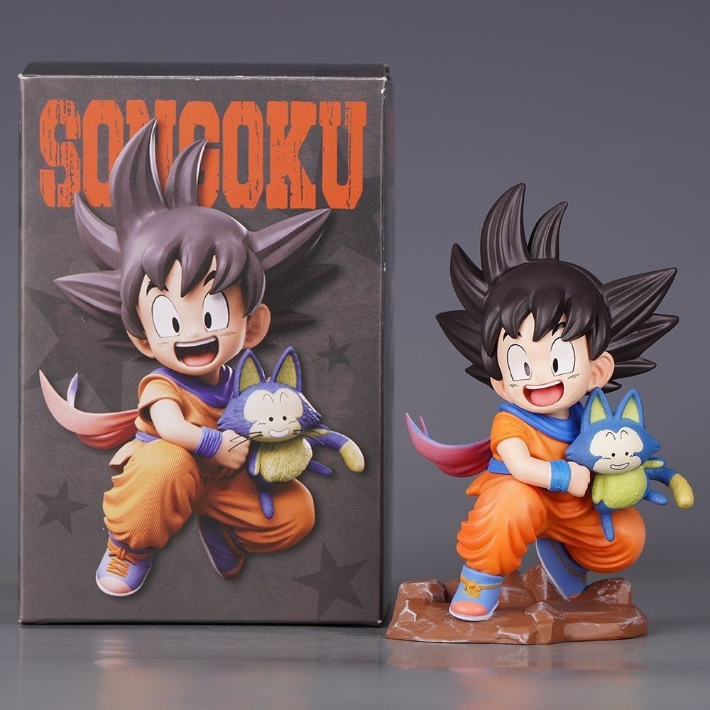 Goku Dragon Ball GK Statue | 10cm Anime Desk Gem!