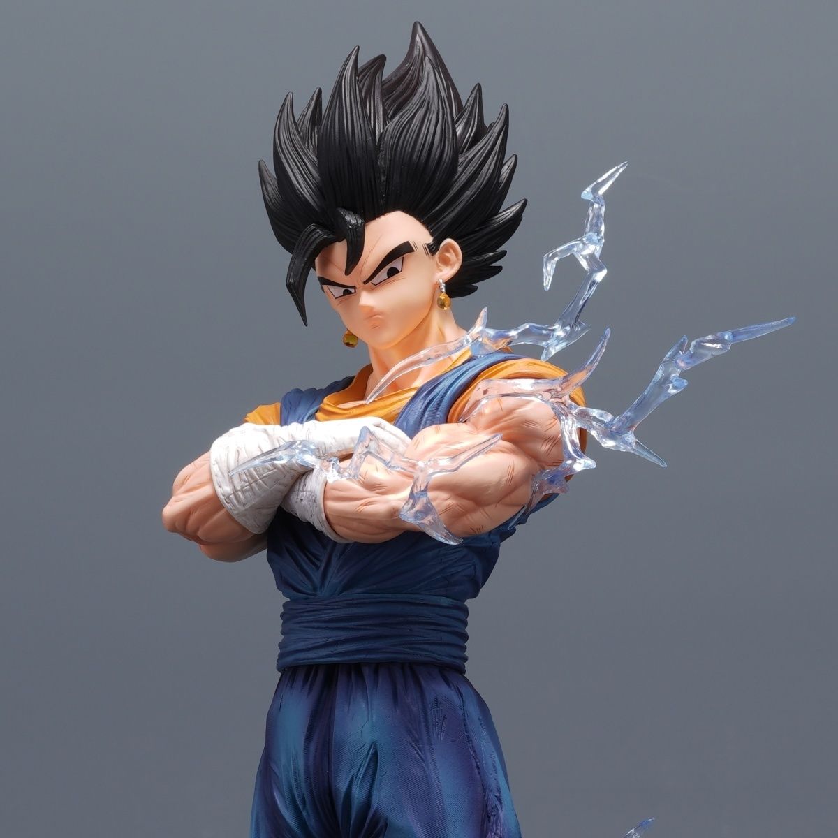 Dragon Ball Super Saiyan Vegito Figurine | Festive Desk Decor Gem!