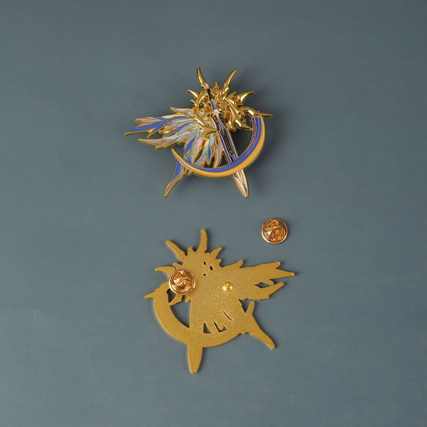 Bungie's White Evil Peripheral Badge: Morning Savior Metal Brooch