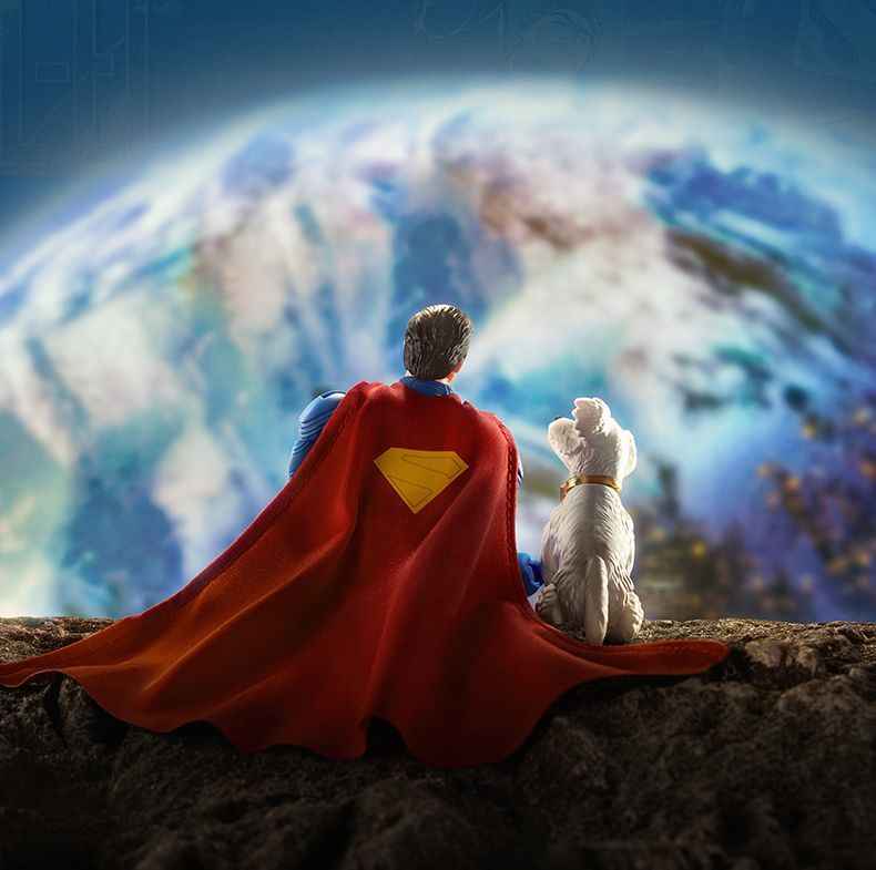 DC Superman 2025 Articulated Building Set | Festive Holiday Gift!