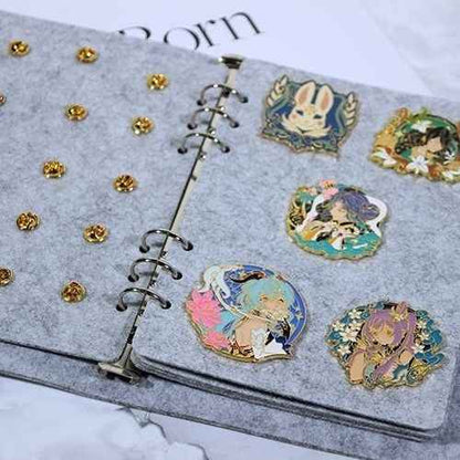 Felt Badge Album - Anime Collector Book