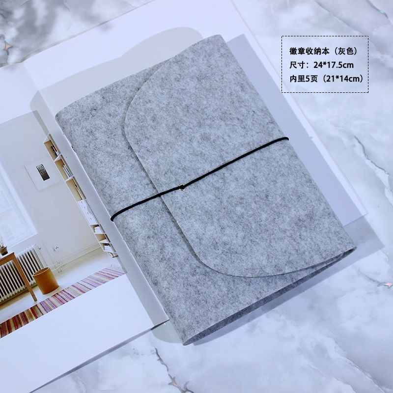 Felt Badge Album - Anime Collector Book