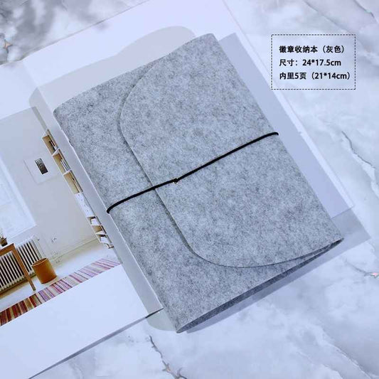 Felt Badge Album - Anime Collector Book