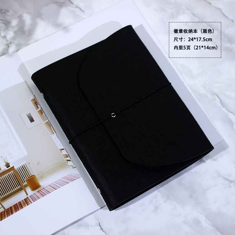 Felt Badge Album - Anime Collector Book