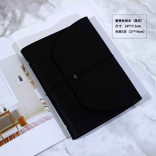 Felt Badge Album - Anime Collector Book