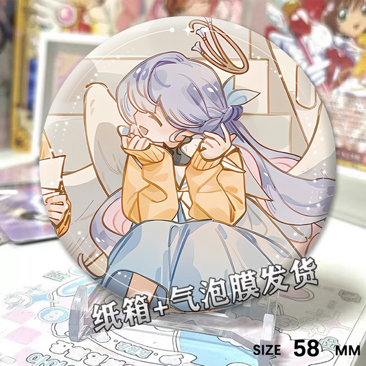 Honkai: Star Rail Robin Badge, Cute Anime Gift