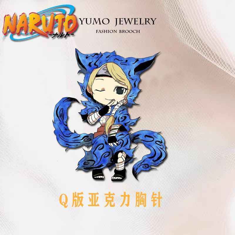 Naruto Tailed Beasts Pins: Cute Backpack Decor for Anime Fans