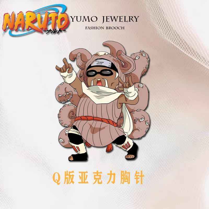 Naruto Tailed Beasts Pins: Cute Backpack Decor for Anime Fans