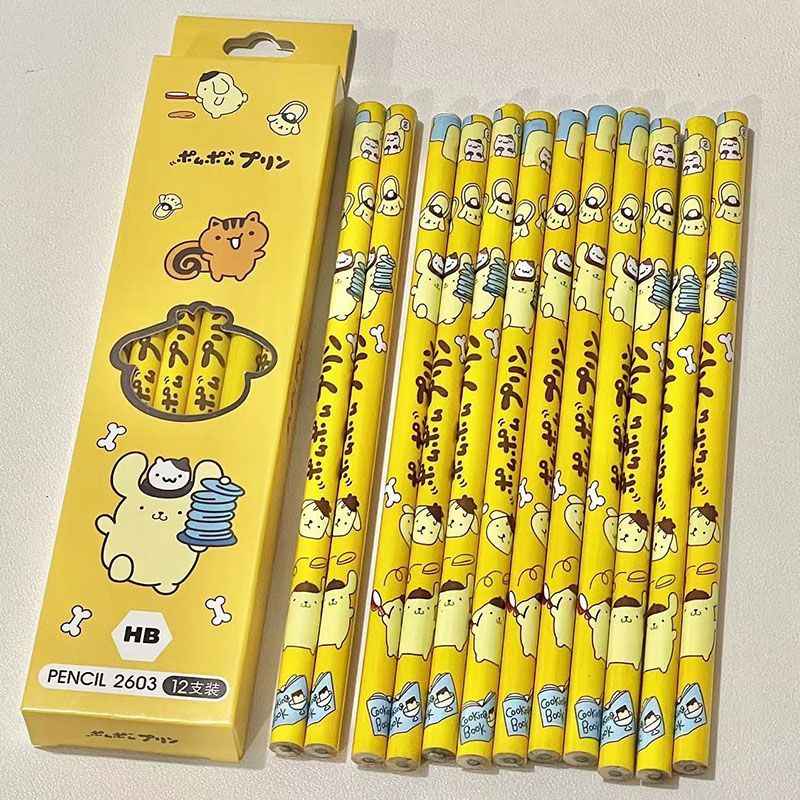 Japanese Sanrio Pencils - Kuromi, Cinnamoroll, Adorable &amp; Collectible
