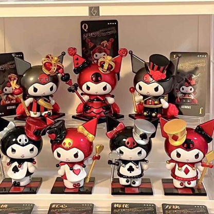 Kuromi Poker Kingdom Blind Box: Cute Collectible Figurines