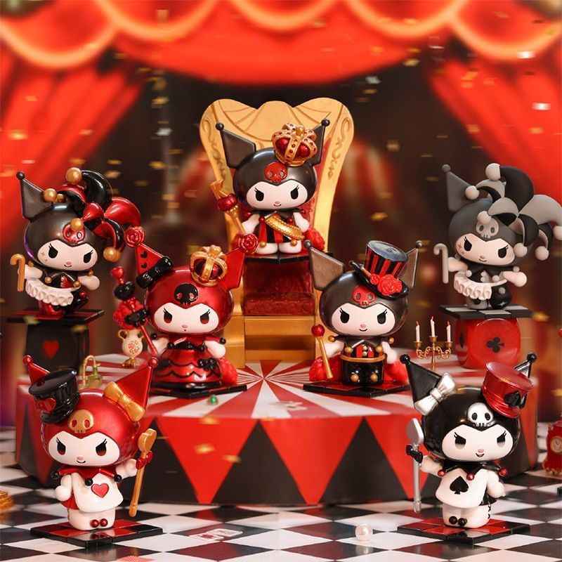 Kuromi Poker Kingdom Blind Box: Cute Collectible Figurines