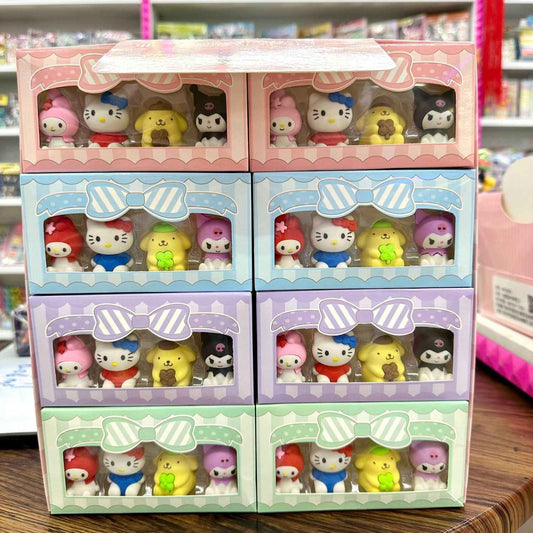 Sanrio Cute Eraser Box: Kuromi & Cinnamoroll for Students（2pcs）