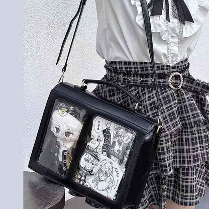 Kawaii JK Ita Bag: 2WAY Doll Backpack for Anime Fans