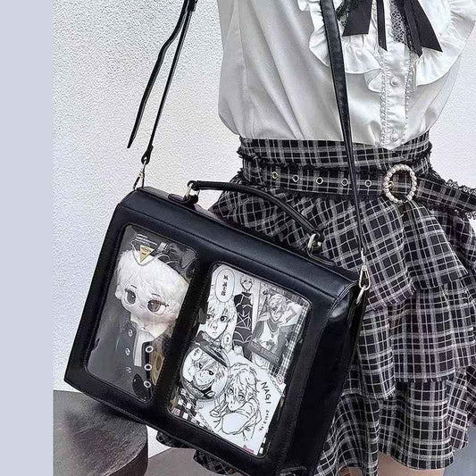 Kawaii JK Ita Bag: 2WAY Doll Backpack for Anime Fans