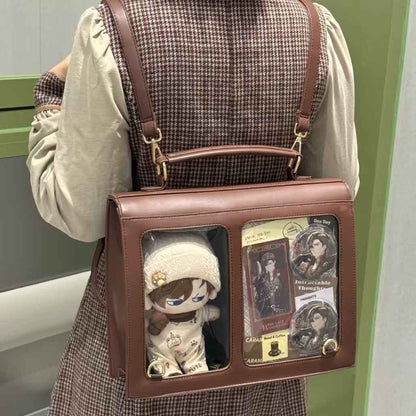 Kawaii JK Ita Bag: 2WAY Doll Backpack for Anime Fans