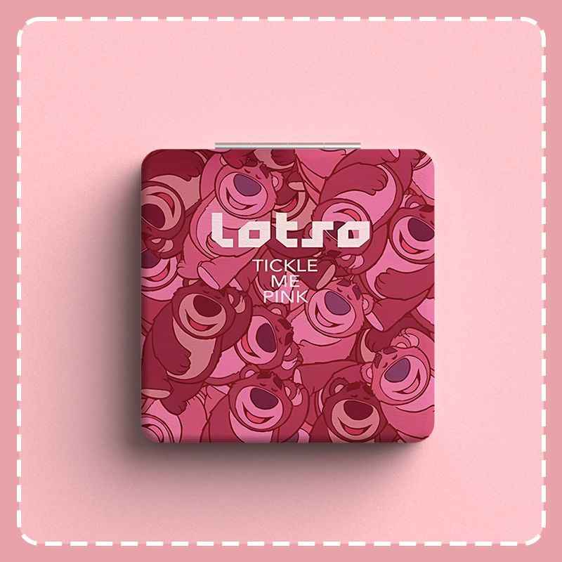 Lotso Cute Foldable Mirror for Students, Pink Gift