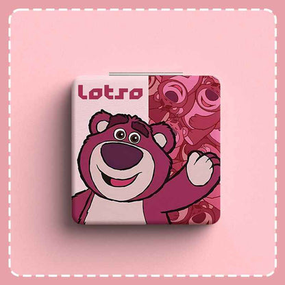 Lotso Cute Foldable Mirror for Students, Pink Gift