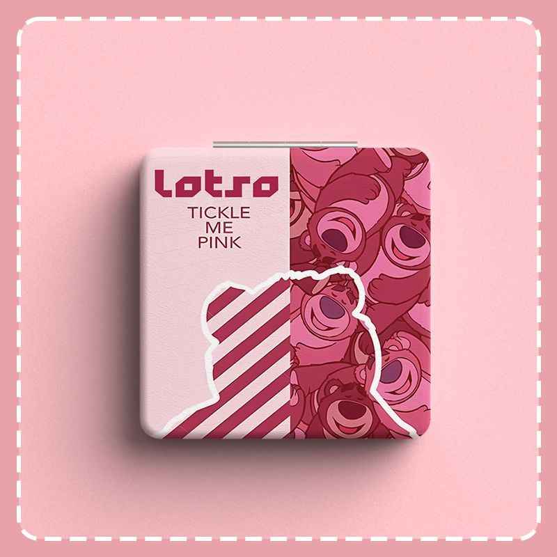 Lotso Cute Foldable Mirror for Students, Pink Gift