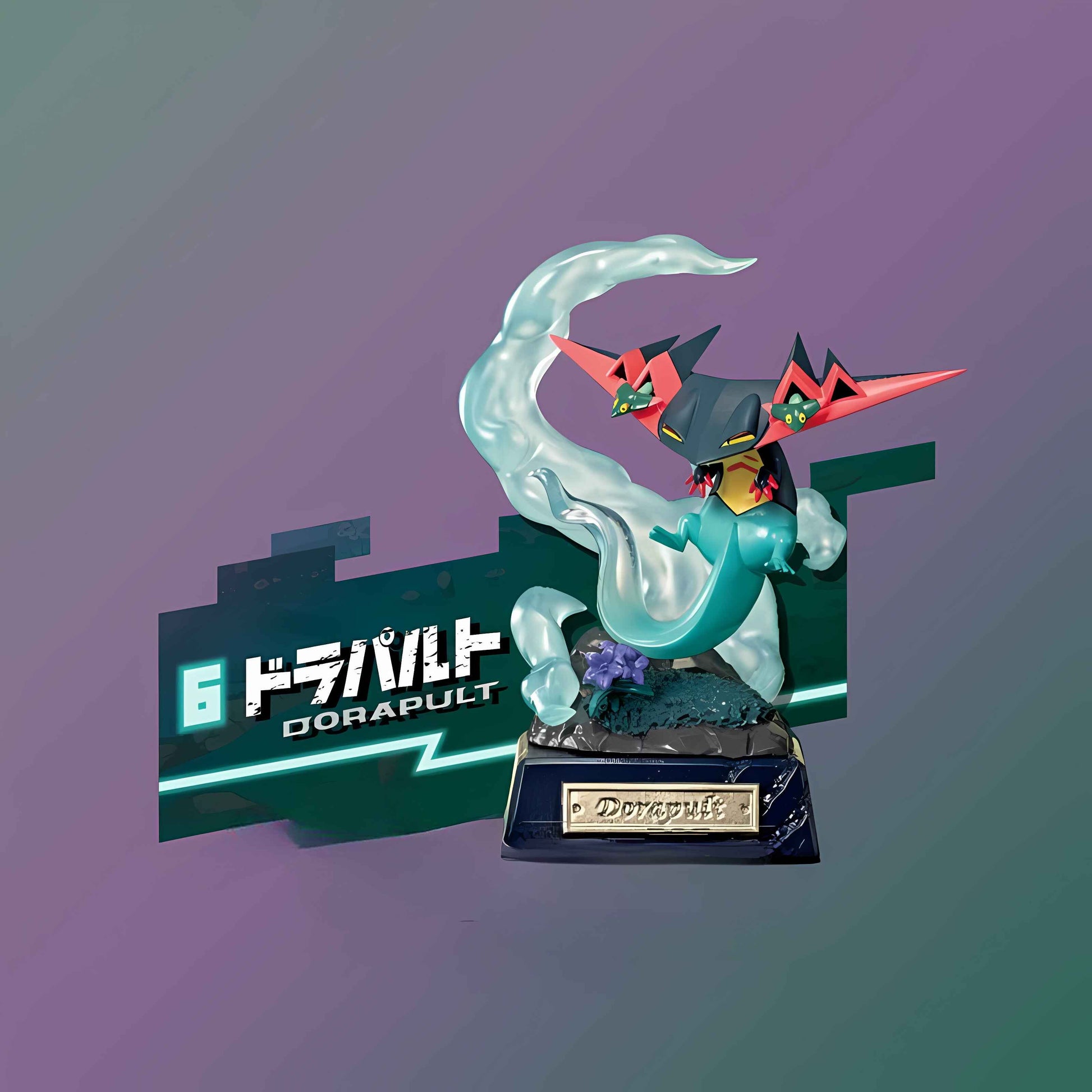 Pokémon Dragon Statue Mini Scene Collectible