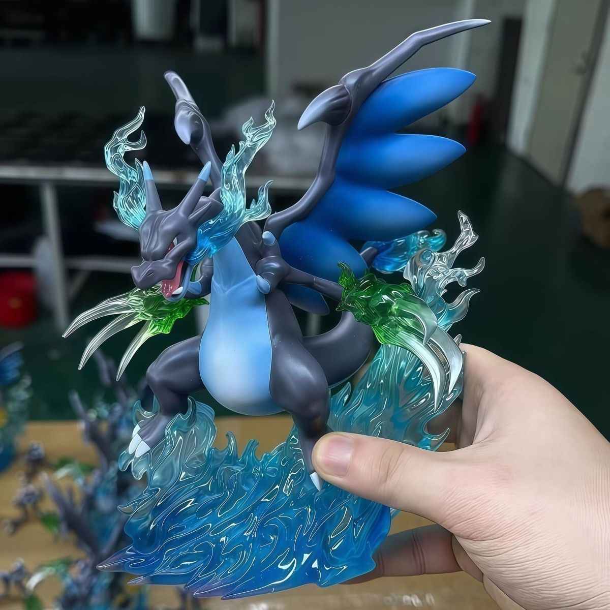 Clover Greninja Charizard GK Figure