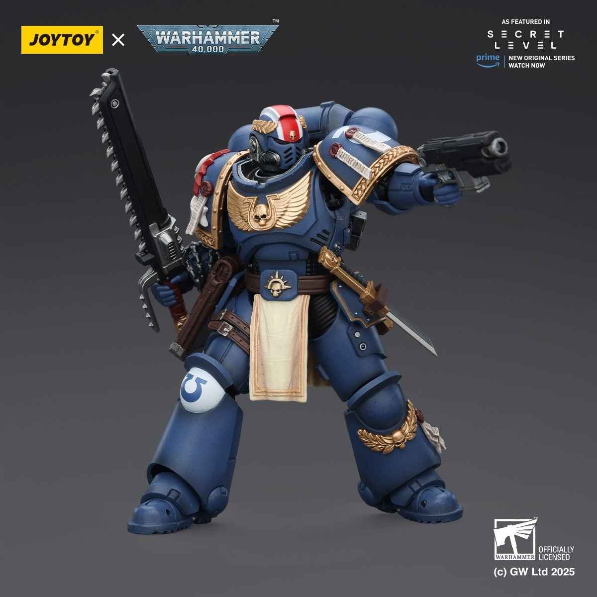 JOYTOY Warhammer 40K Secret Level Titus Swordsman