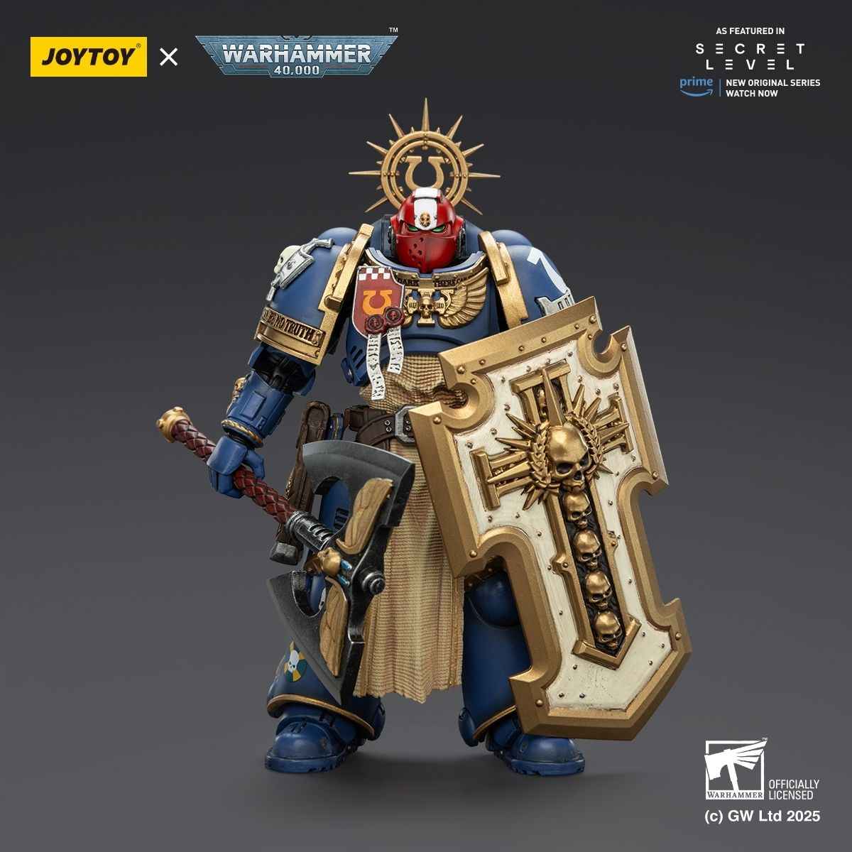 JOYTOY Warhammer 40K Secret Level Titus Swordsman