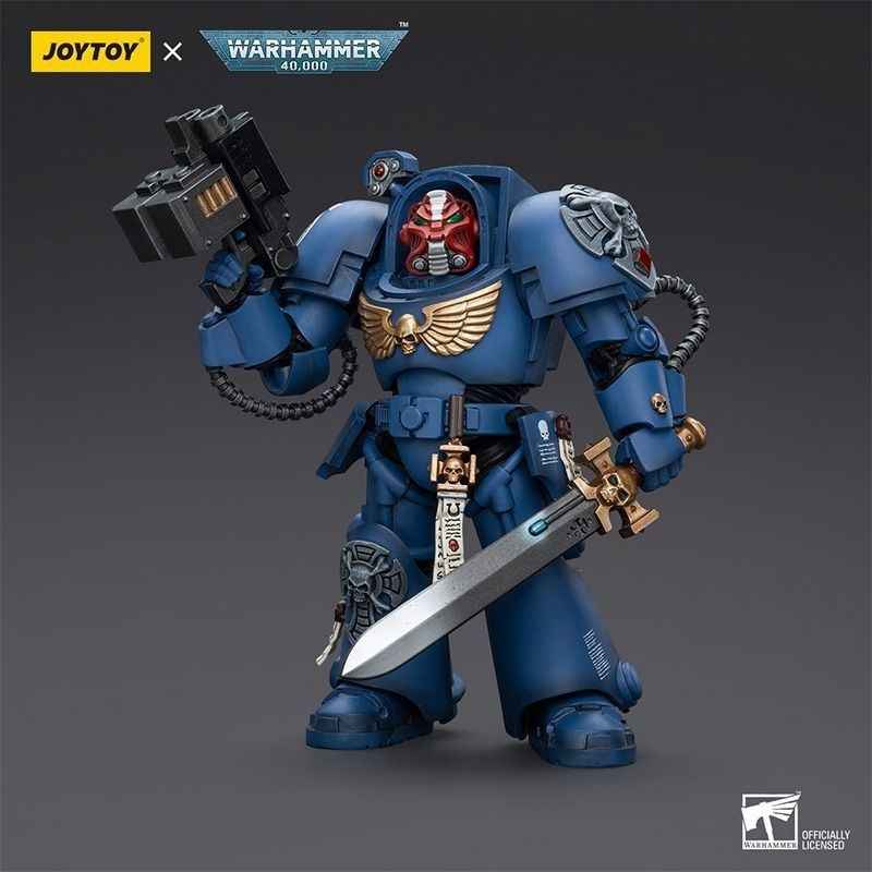 JOYTOY Warhammer 40K Ultramarines Terminator Squad Sergeant