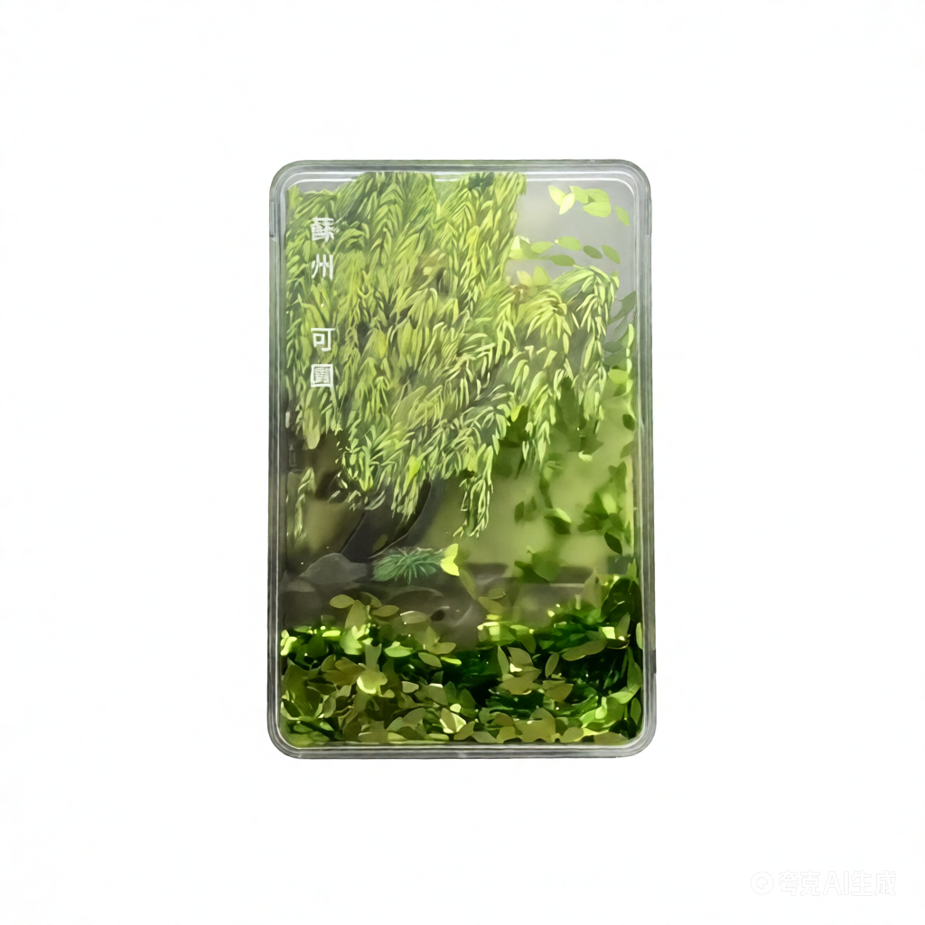 Suzhou Garden Sand Art Fridge Magnet