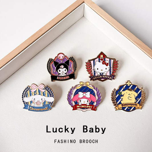 Sanrio Metal Pins | College-Chic Cuties for Every Occasion
