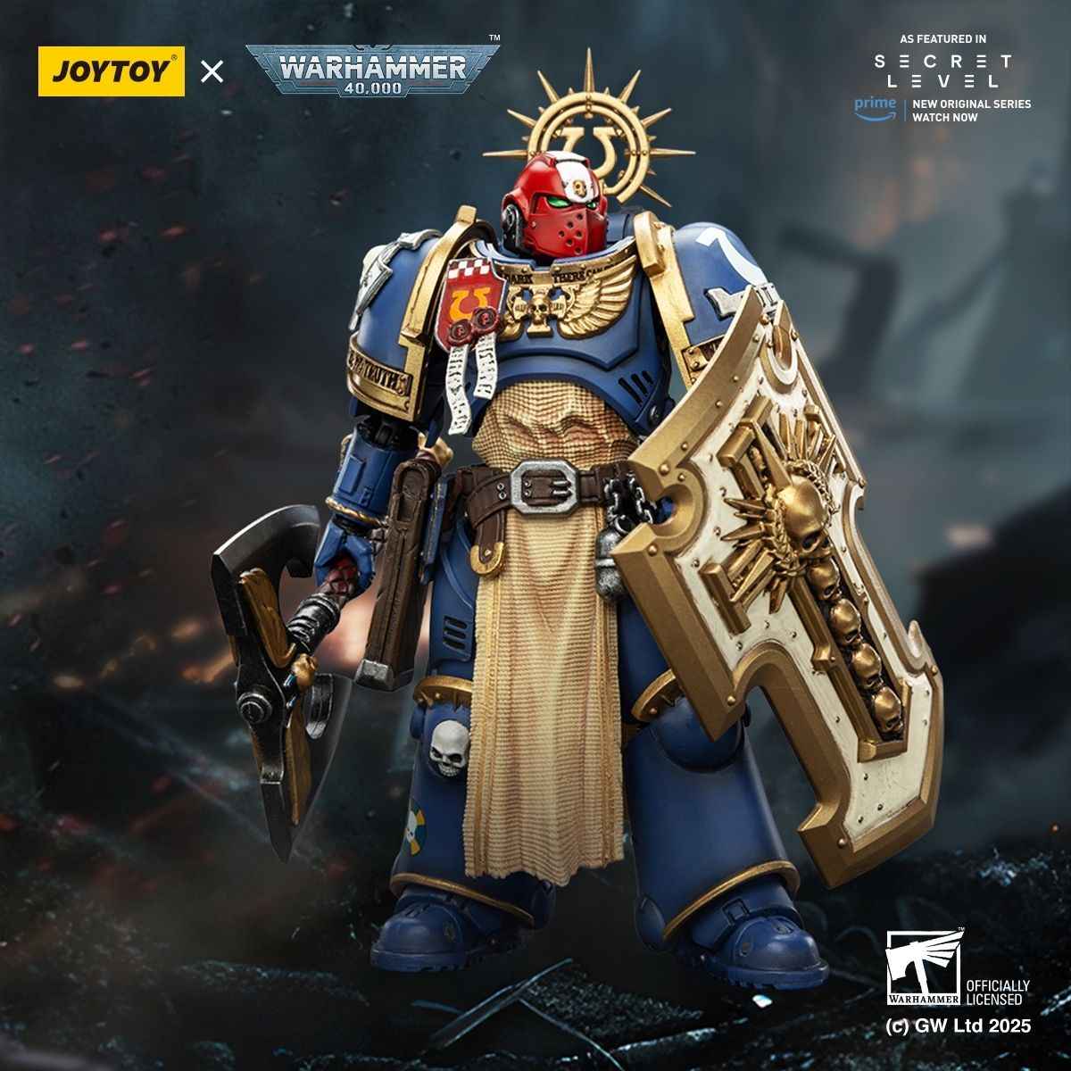 JOYTOY Warhammer 40K Secret Level Titus Swordsman