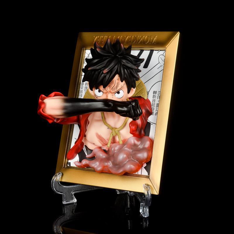 One Piece Sabo Ace Luffy Three Brothers Photo Frame High Quality Ornament