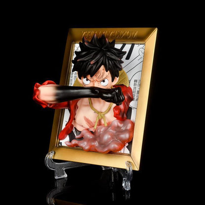 One Piece Sabo Ace Luffy Three Brothers Photo Frame High Quality Ornament